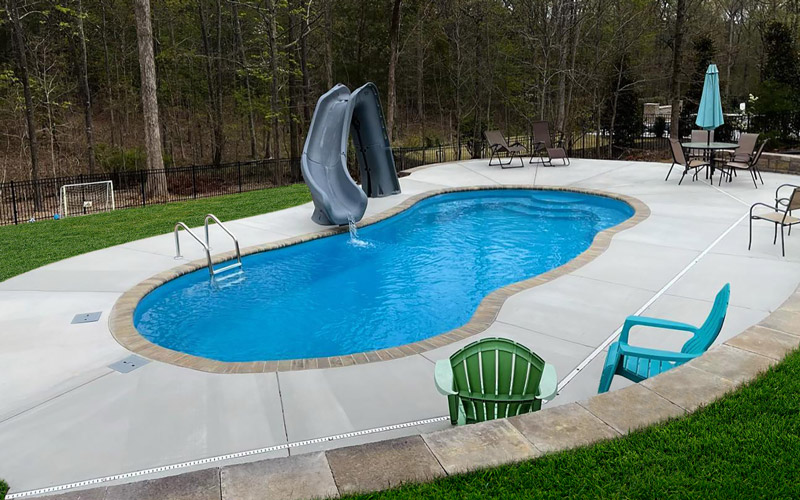 Fiberglass Pools - Large Pools - Antigua